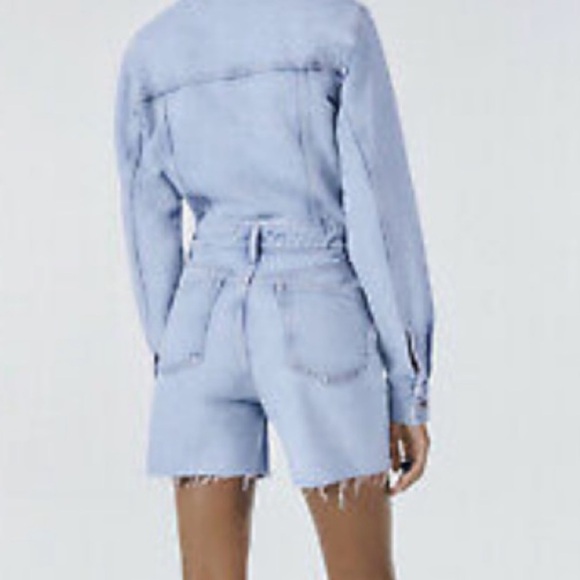 Zara denim Jumpsuit - Picture 2 of 5